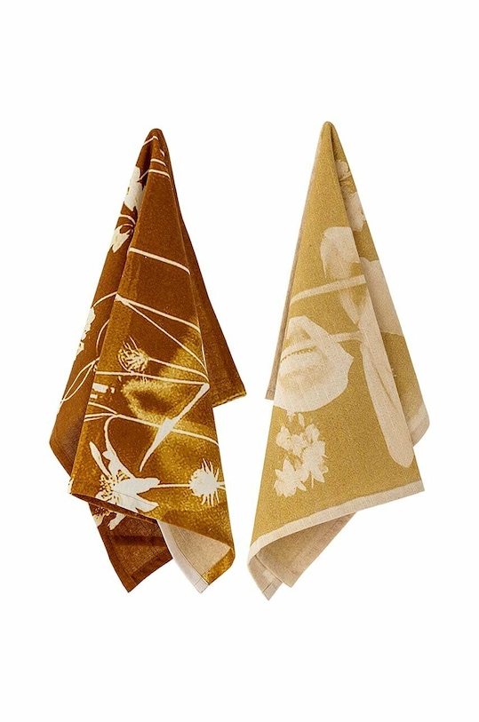 Набір кухонних рушників Bloomingville 2-pack 82057379 жовтий AA00