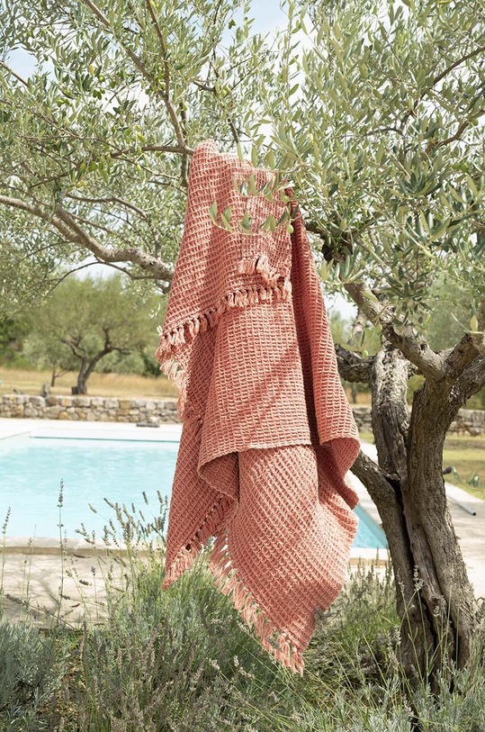 Pléd Magma Waffle oranžová 50740.087