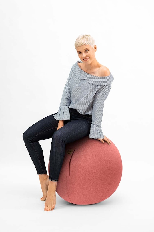 Sedací míč Magma Felt 80010.046 oranžová