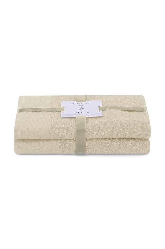 Μπάνιο Σετ πετσέτες 2-pack 4251838552650 μπεζ