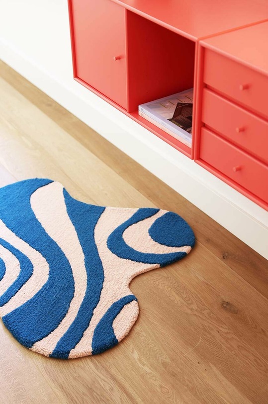 Obývacia izba a spálňa Koberec &k amsterdam Liquid Blue 1467.02 modrá