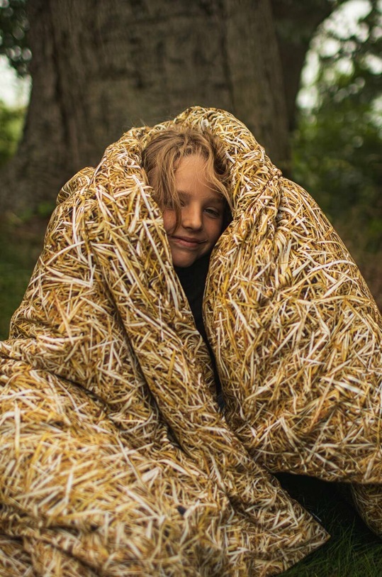 Хлопковый постельный комплект Foonka Słoma 140x200 / 70x80 см 140x200.70x80.S