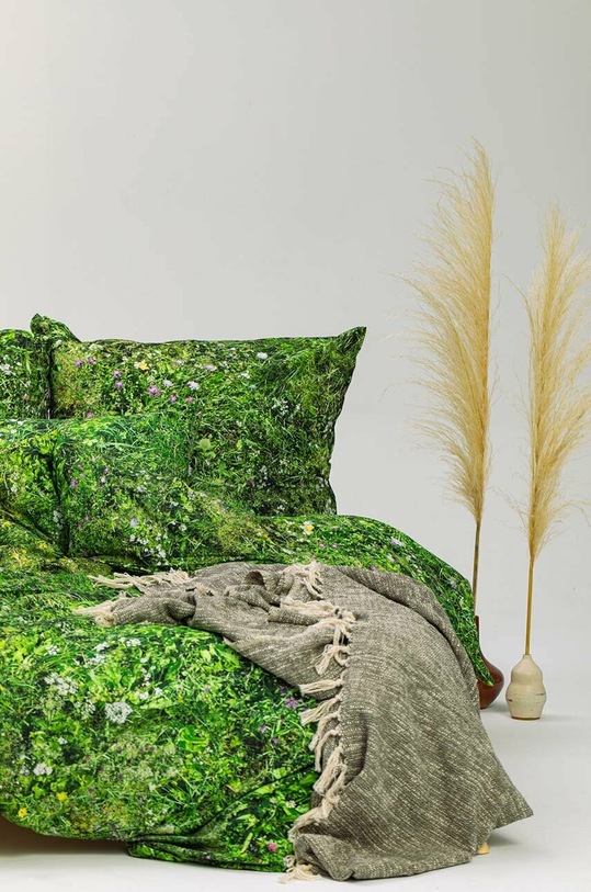 Foonka komplet pościeli bawełnianej Alpejska Łąka 200x200 / 70x80 cm 200x200.70x80.AM