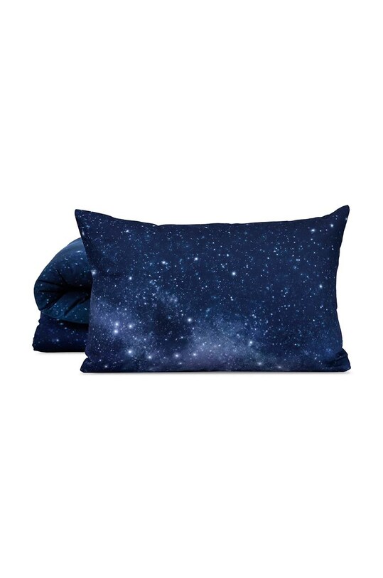 Komplet bombažne posteljnine Foonka Niebo Północne 140x200 / 70x80 cm 140x200.70x80.NS mornarsko modra AA00
