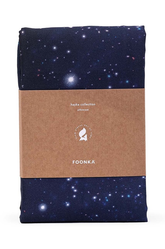 Pamučna jastučnica Foonka Niebo Północne 50x60 cm mornarsko plava PC.50x60.NS