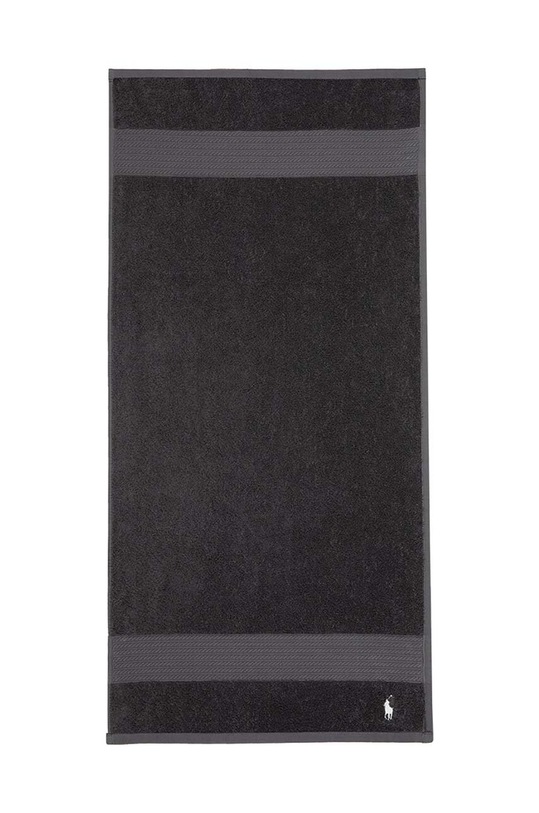 Ralph Lauren średni ręcznik bawełniany Handtowel Player szary 1007545