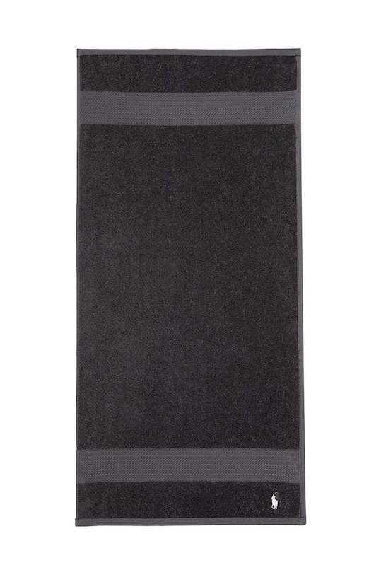 Ralph Lauren średni ręcznik bawełniany Handtowel Player szary 1007545