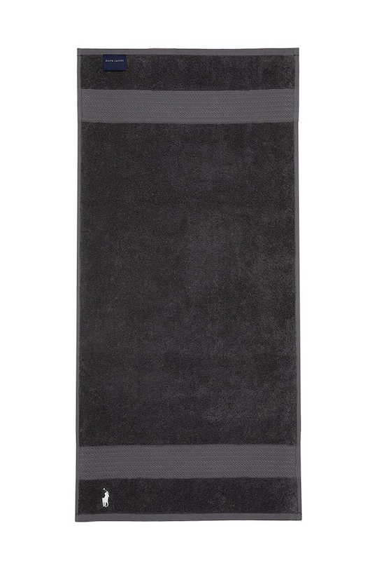 Ralph Lauren średni ręcznik bawełniany Handtowel Player 1007545 szary AA00