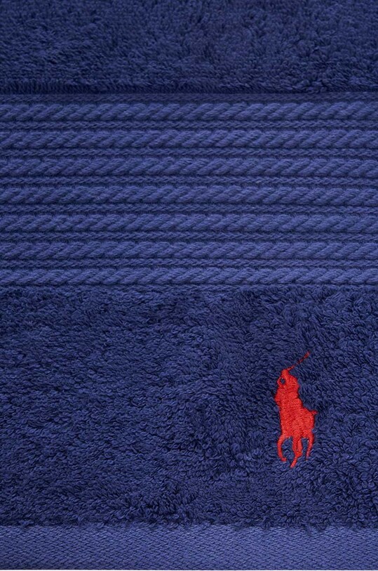 Βαμβακερή πετσέτα Ralph Lauren Handtowel Player 50 x 100 cm 838430 σκούρο μπλε AA00