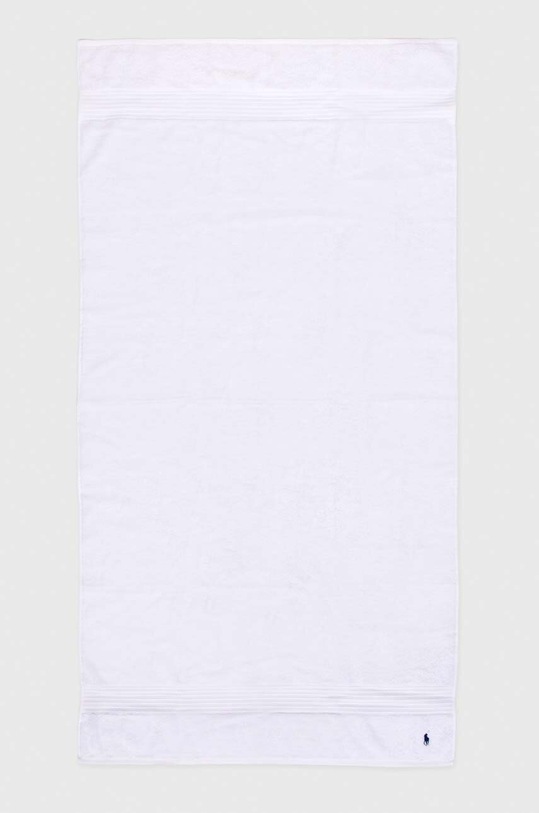 Ralph Lauren duży ręcznik bawełniany Bath Sheet Player 75 x 140 cm biały 838475