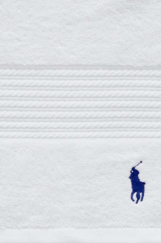 Μεγάλη βαμβακερή πετσέτα Ralph Lauren Bath Towel Player 838547 λευκό AA00