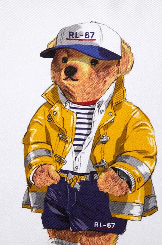 Ralph Lauren poszewka na poduszkę bawełniana 982987 biały AA00