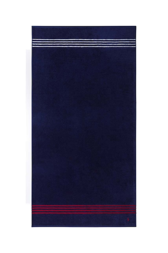 Ralph Lauren duży ręcznik bawełniany Bath Sheet Travis 90 x 170 cm granatowy 964722