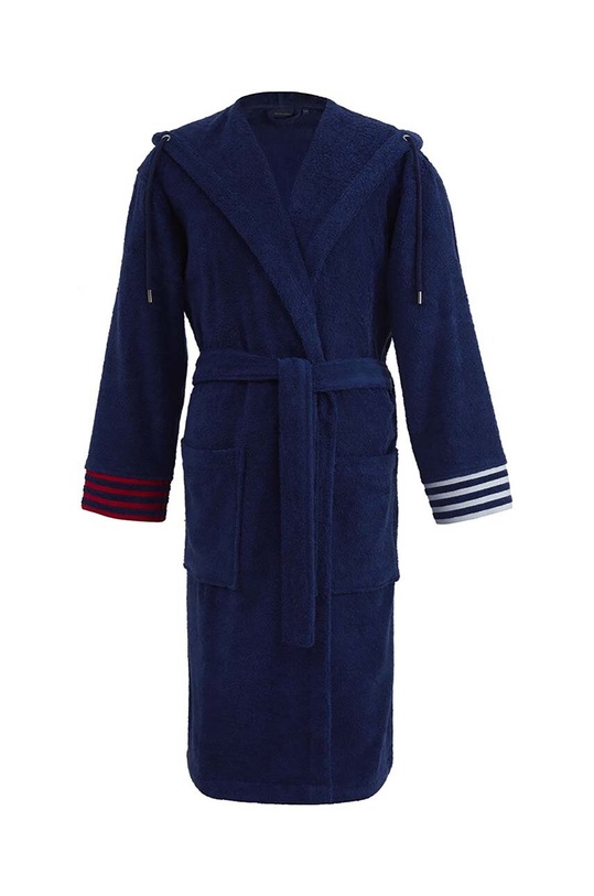 Βαμβακερό μπουρνούζι Ralph Lauren Travis σκούρο μπλε 972986