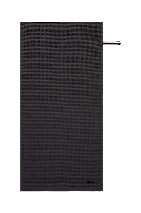 HUGO BOSS ręcznik bawełniany Waffle Handtowel 50 x 100 cm niebieski 1027754