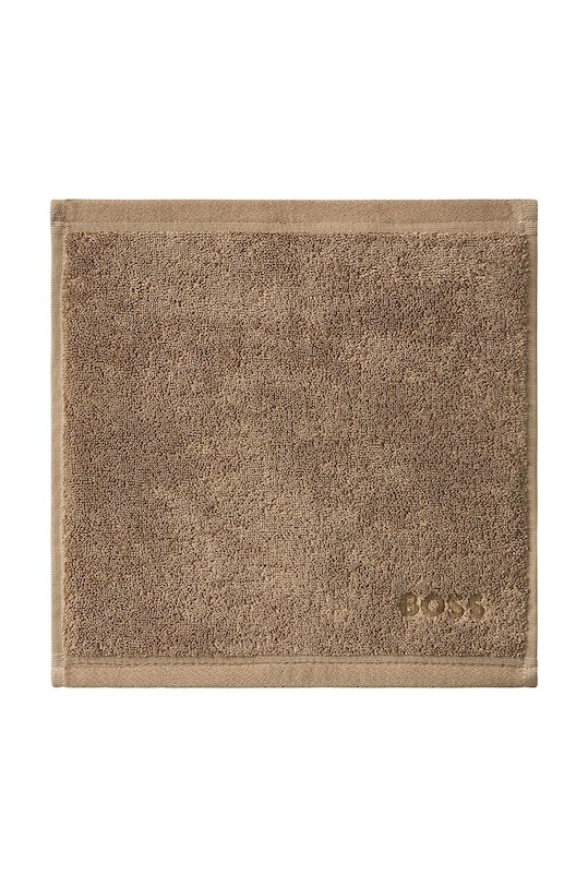 Μικρή βαμβακερή πετσέτα Hugo Boss Wash Towel Loft κίτρινο 1008812