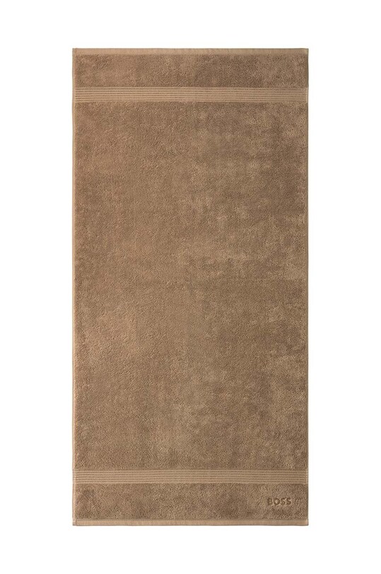 HUGO BOSS duży ręcznik bawełniany Bath Sheet Loft 100 x 150 cm żółty 1008816