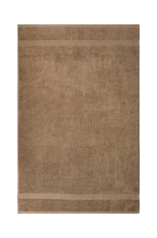 Маленький бавовняний рушник Hugo Boss Guest Towel Loft 40 x 60 cm жовтий 1008813