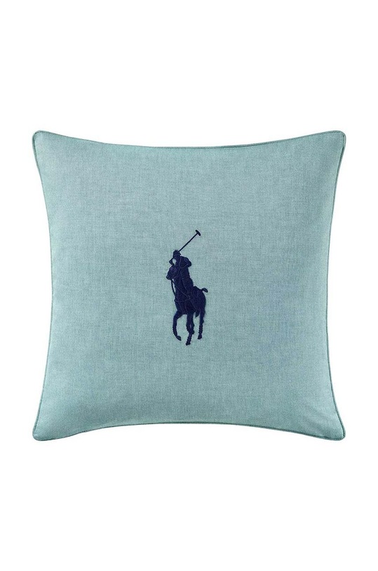 Βαμβακερή μαξιλαροθήκη Ralph Lauren Oxford τιρκουάζ 1010234.