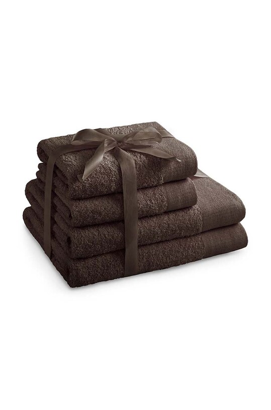 Sada ručníků 4-pack hnědá 4251525428558
