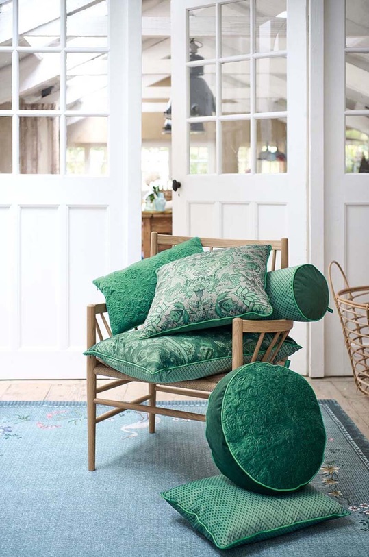 Pip Studio poduszki ozdobne Quiltey Days zielony 51.040.361