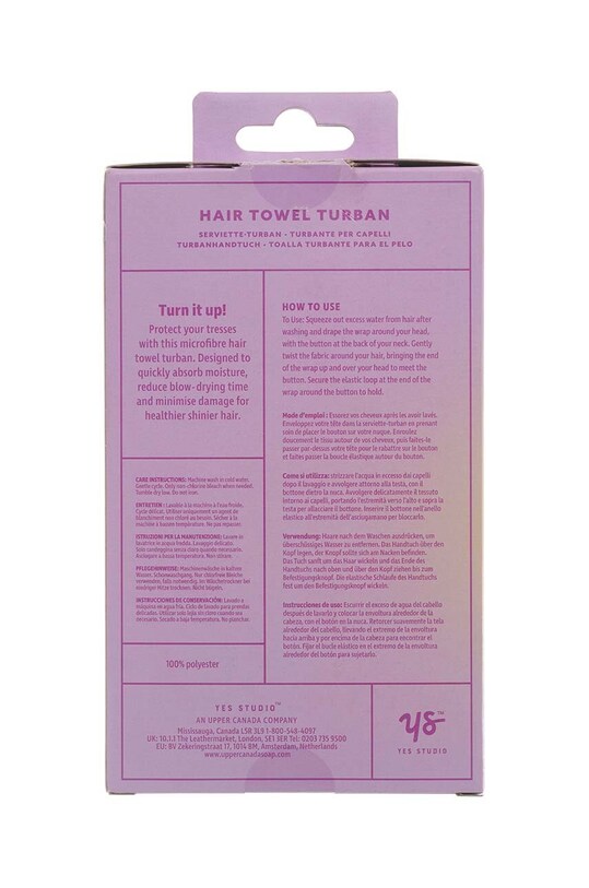 Home SPA Yes Studio turban do włosów That's a Wrap Hair YS0013PL multicolor