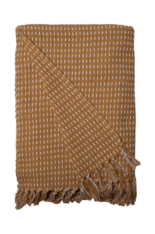 AU Maison cuvertură de pat din bumbac galben 981.023.365.099