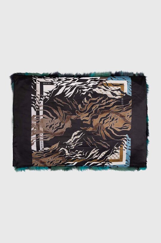 Dekoračný vankúš Guess Helma tyrkysová XPHELF.P1402