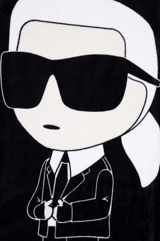 Karl Lagerfeld ręcznik bawełniany 240W3972 czarny AA00