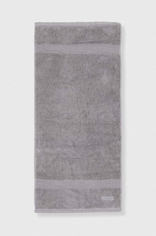 BOSS ręcznik bawełniany 50 x 100 cm szary 1013444