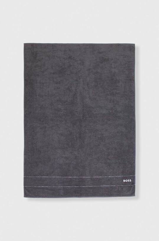 BOSS prosop din bumbac 100 x 150 cm gri 1011415