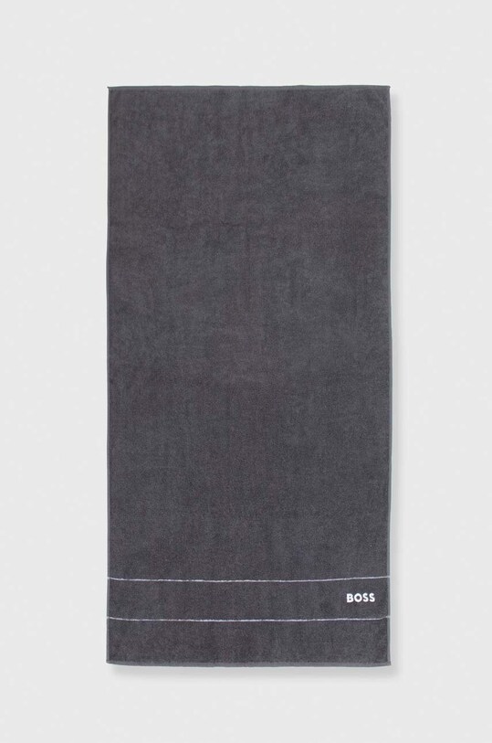 BOSS prosop din bumbac 70 x 140 cm gri 1011414
