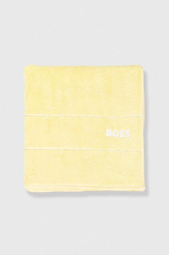 BOSS prosop din bumbac 70 x 140 cm 1011520 galben AA00