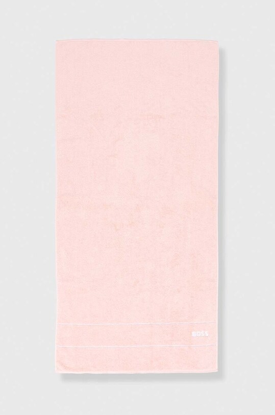 Бавовняний рушник BOSS 70 x 140 cm рожевий 1011502