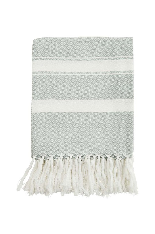 Madam Stoltz nagy méretű pamut törölköző 100 x 180 cm kék MAX21.P005B