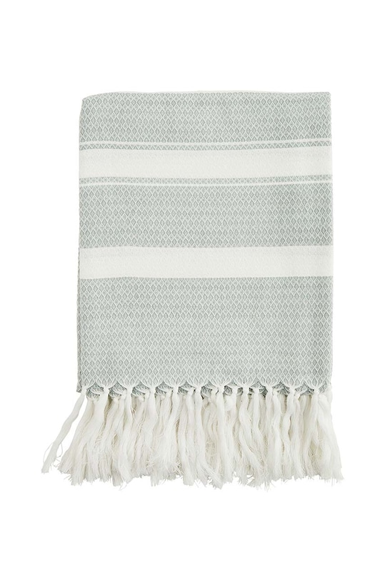 Madam Stoltz nagy méretű pamut törölköző 100 x 180 cm kék MAX21.P005B