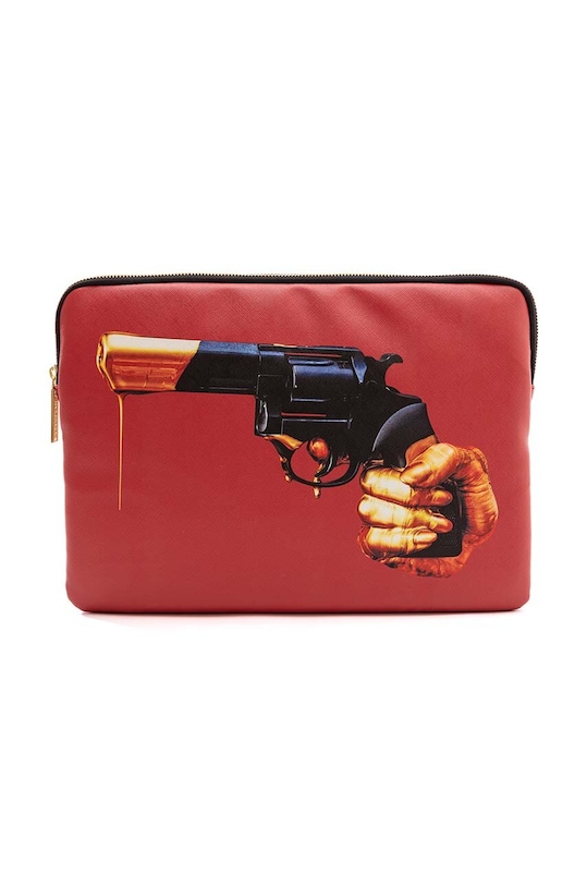 Seletti pokrowiec na laptopa Revolver 34,5 x 25 x 2 cm multicolor 02565