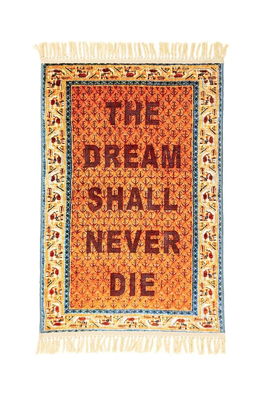 Килим Seletti Burnt Carpet The Dream 80 x 120 cm барвистий 18231