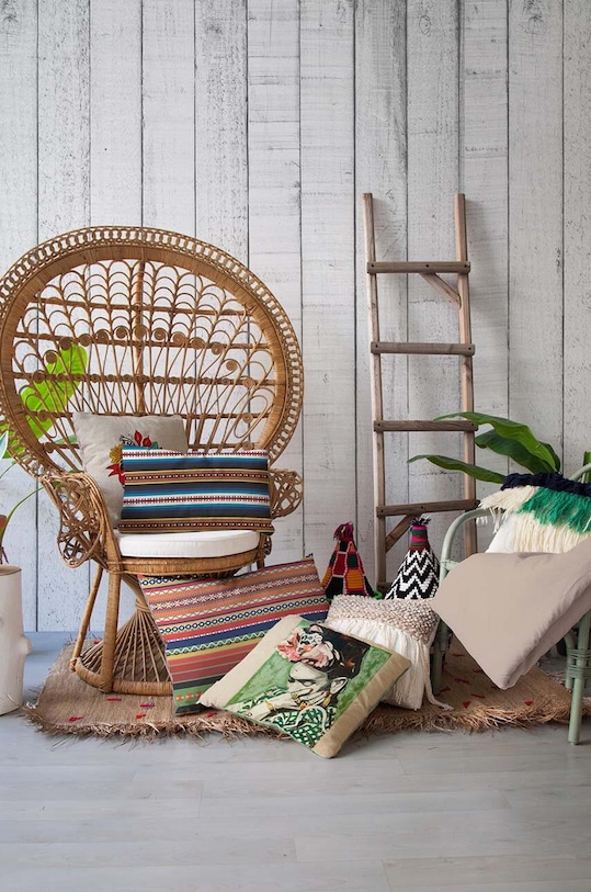 Salon i sypialnia Madre Selva poduszki ozdobne Lino 45x45 cm 1026963 multicolor