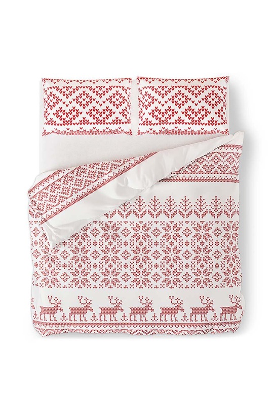 Komplet bombažne posteljnine 200x200/80x80 cm 4251838544198 bela AA00