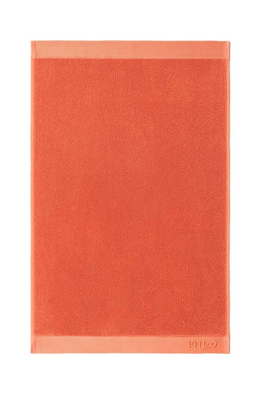 Kenzo ręcznik bawełniany KZICONIC 55 x 100 cm pomarańczowy 1032224