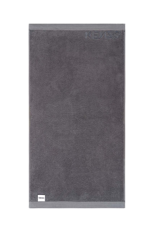 Kenzo duży ręcznik bawełniany Iconic Gris 92x150?cm 1033167 szary AA00