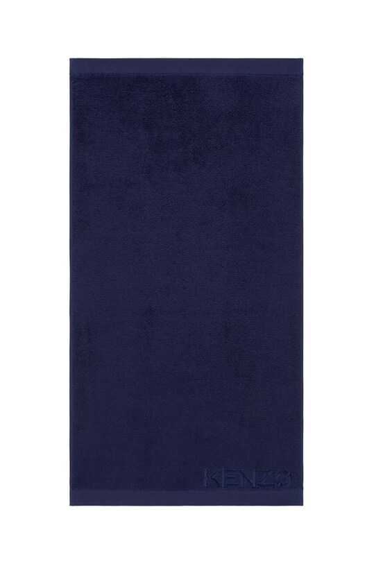 Kenzo mały ręcznik bawełniany Iconic Navy 55x100 cm granatowy 1033189