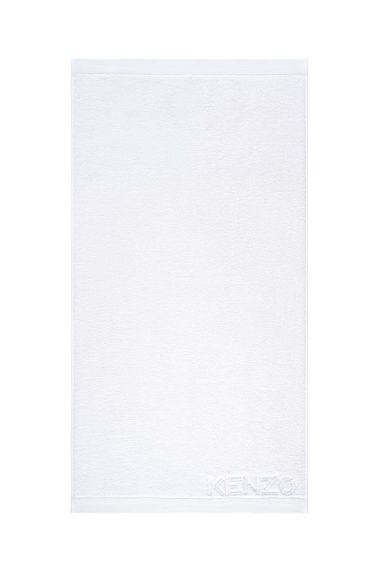 Kenzo nagy méretű pamut törölköző Iconic White 92x150?cm fehér 1033172