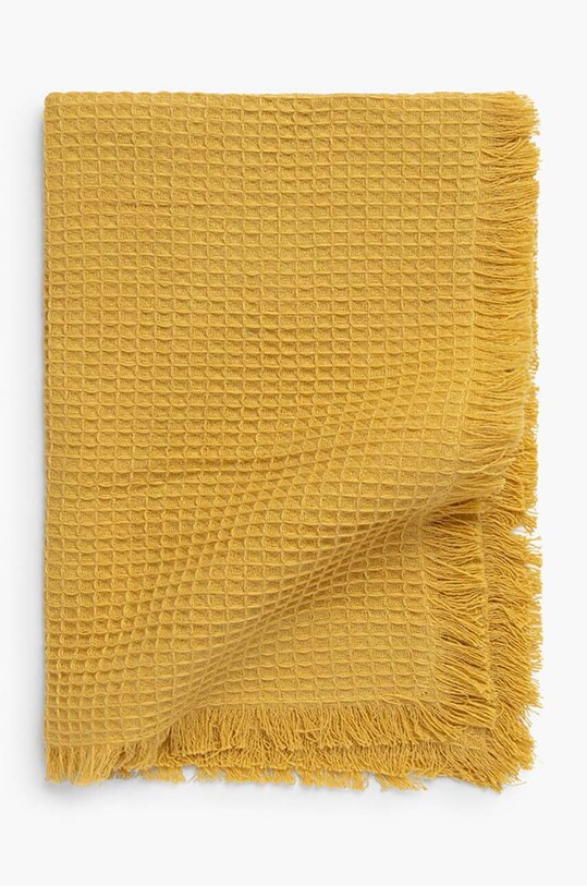 Calma House prosop mic de bumbac Marte 30x50 cm galben MARTE.TO.MOS