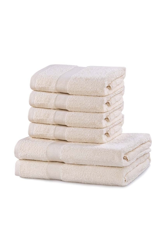 zestaw ręczników 6-pack beżowy 5902633957537