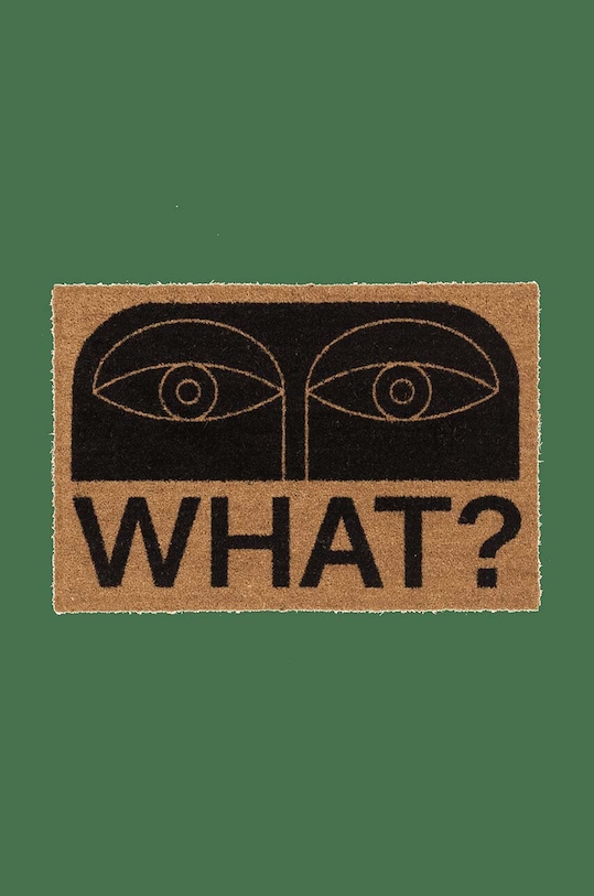 Krpa QeeBoo Funny Face rjava 47001FF