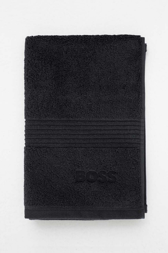 BOSS prosop din bumbac 40 x 60 cm 1013282 negru AA00