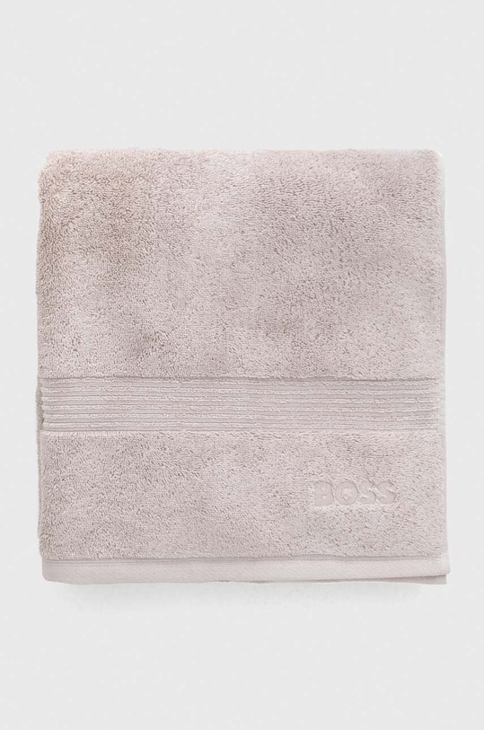 Βαμβακερή πετσέτα BOSS 70 x 140 cm 1013452 γκρί AA00