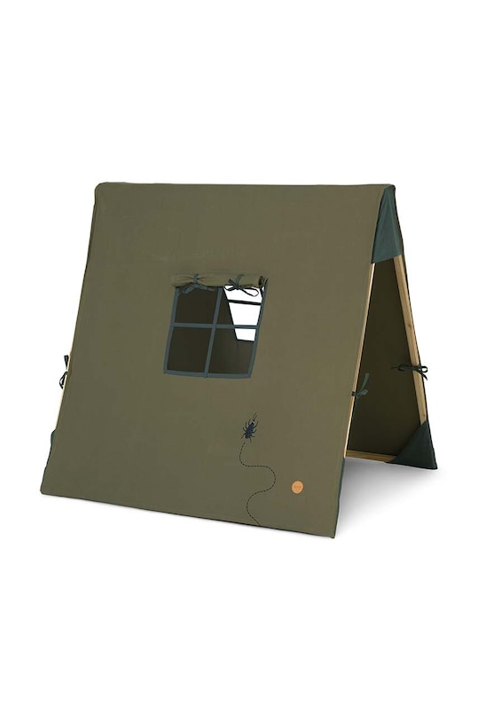 Otroški šotor ferm LIVING Beetle Embroidery zelena 100502417